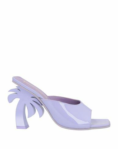 Palm Angels Woman Sandals Lilac Soft Leather Cover