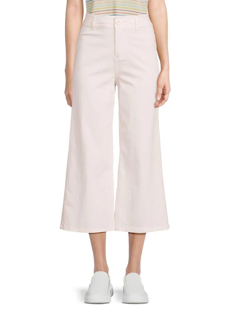 RD style Women's Philomena High Rise Cropped Pants - Cream Cover