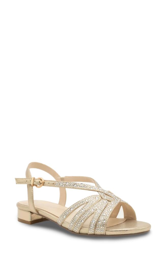 Paradox London Pink Quest Ankle Strap Sandal in Champagne Cover