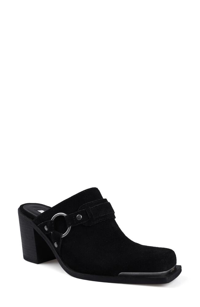 ZIGI Bretti Block Heel Mule in Blk Suede Cover