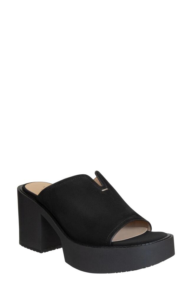 Naked Feet Freja Block Heel Mule in Black Cover