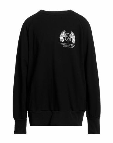 Massimo Sabbadin Man Sweatshirt Black Cotton Cover