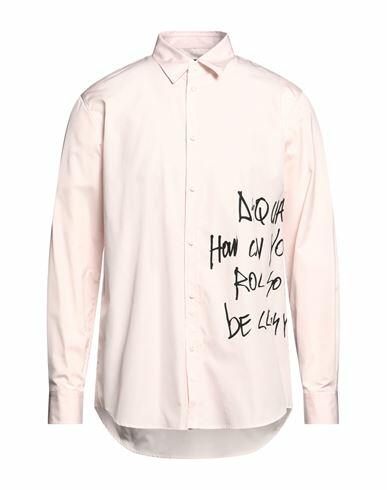 Dsquared2 Man Shirt Light pink Cotton Cover