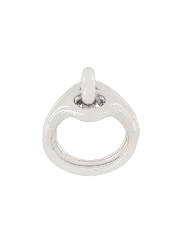 Charlotte Chesnais Eclipse ring - Metallic Cover