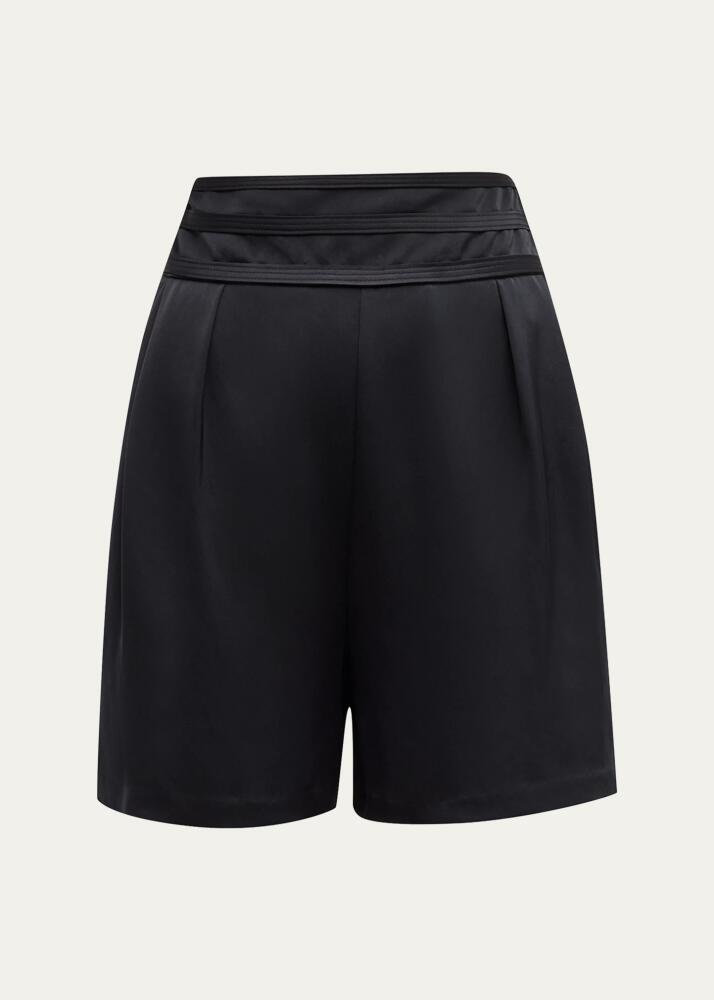 Ramy Brook Joss Satin Shorts Cover