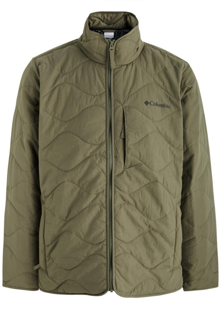 Columbia Birchwood II Quilted Nylon Jacket - Green Cover