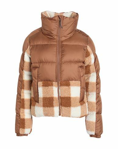 Columbia Leadbetter Point Sherpa Hybrid Woman Puffer Camel Polyester Cover