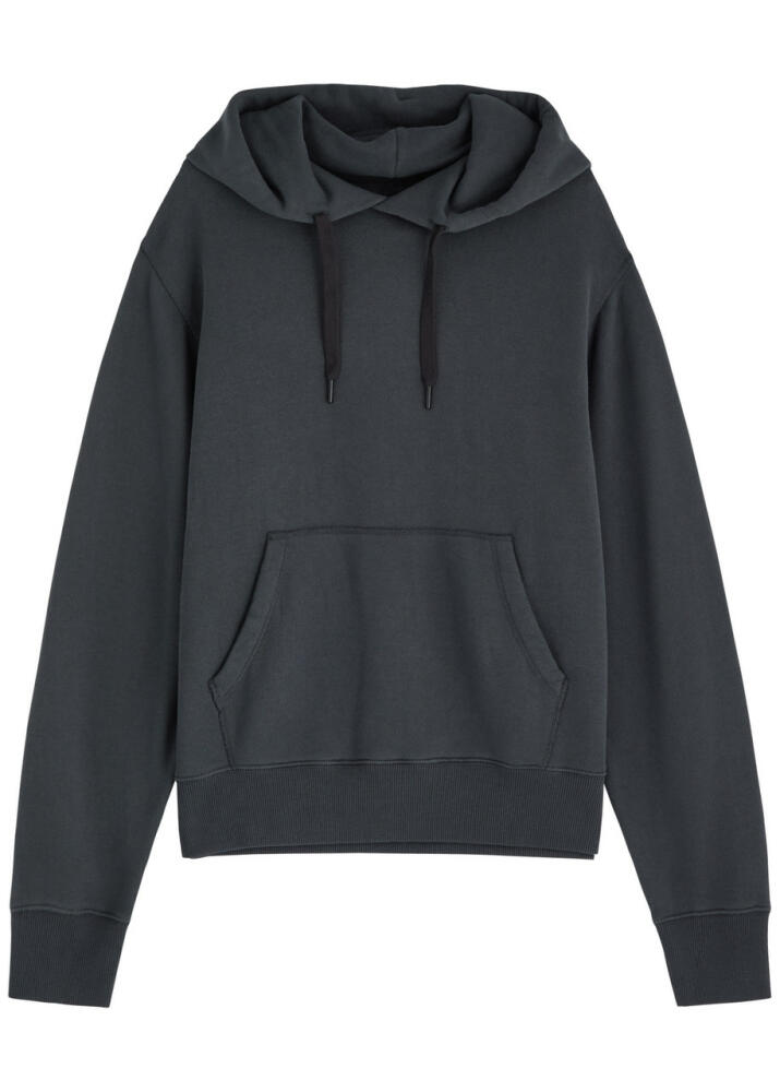 Rag & Bone Damon Hooded Cotton-blend Sweatshirt - Black Cover