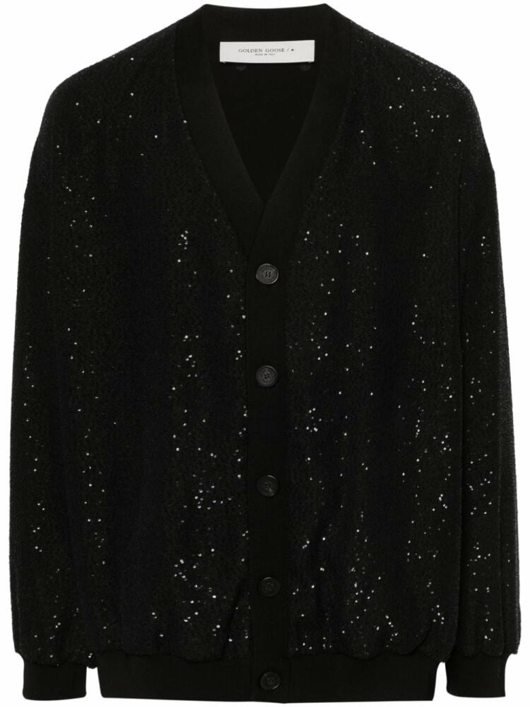 Golden Goose sequin-embellished cardigan - Black Cover