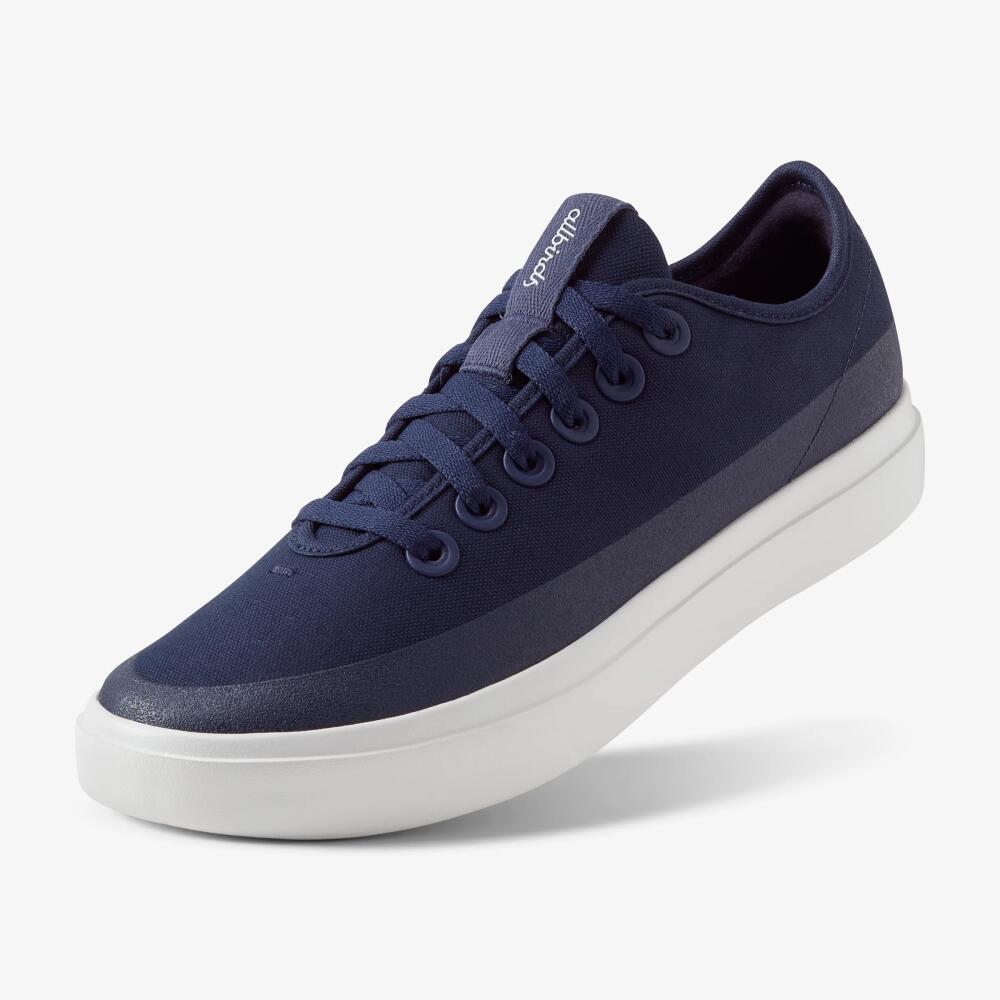 Allbirds Men's Canvas Pipers, Deep Navy Cover