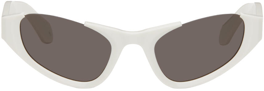 ALAÏA White Cat-Eye Sunglasses Cover