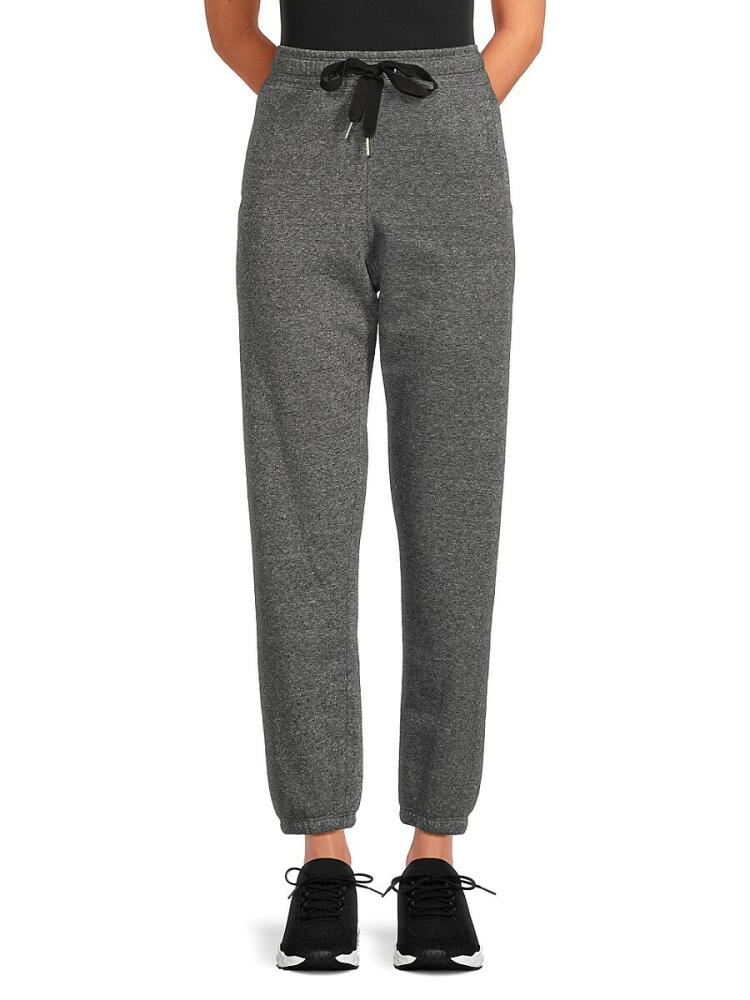 Calvin Klein Performance Women's Drawstring Joggers - Black Heather Cover