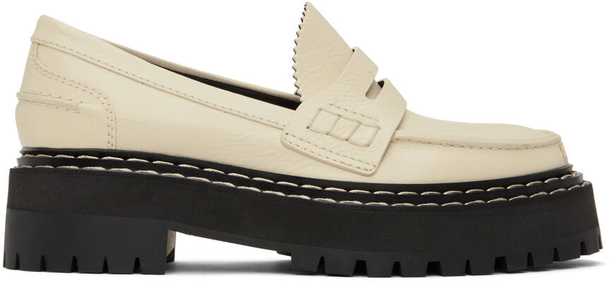 Proenza Schouler Off-White Lug Sole Platform Loafers Cover