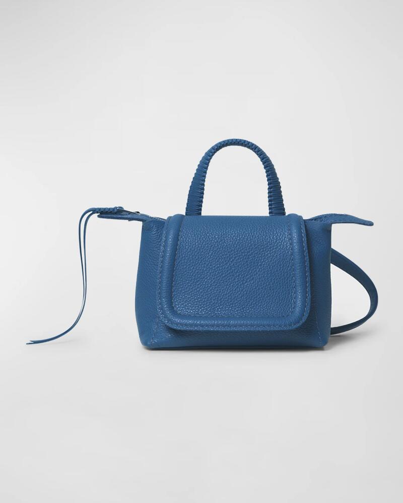 Callista Mini Flap Leather Top-Handle Bag Cover