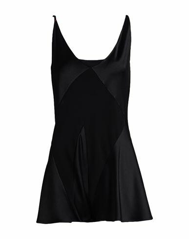 Maison Margiela Woman Top Black Viscose, Acetate Cover