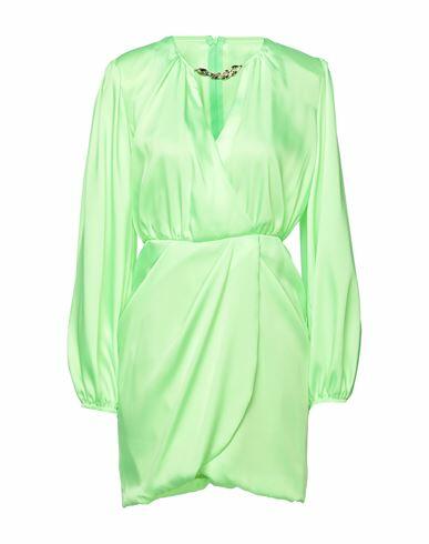 Vicolo Woman Mini dress Light green Acetate, Viscose Cover