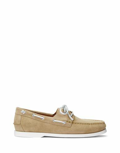 Polo Ralph Lauren Man Loafers Beige Leather Cover