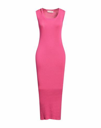 Jucca Woman Maxi dress Fuchsia Cotton Cover