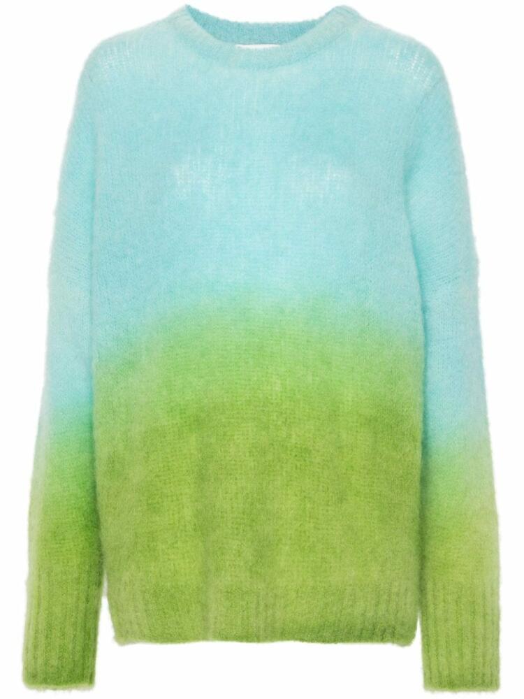 Essentiel Antwerp gradient-effect knitted sweater - Blue Cover