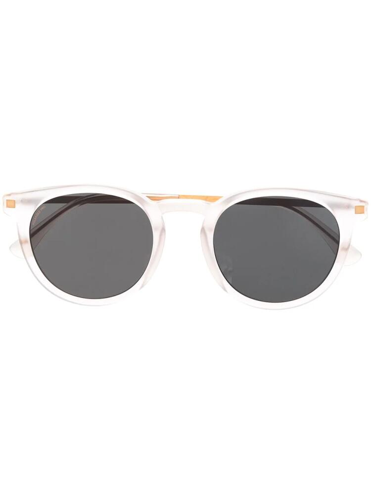 Mykita tinted round-frame sunglasses - White Cover