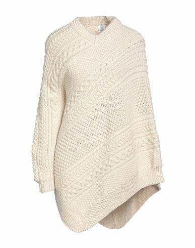 Rosie Assoulin Woman Sweater Ivory Alpaca wool Cover