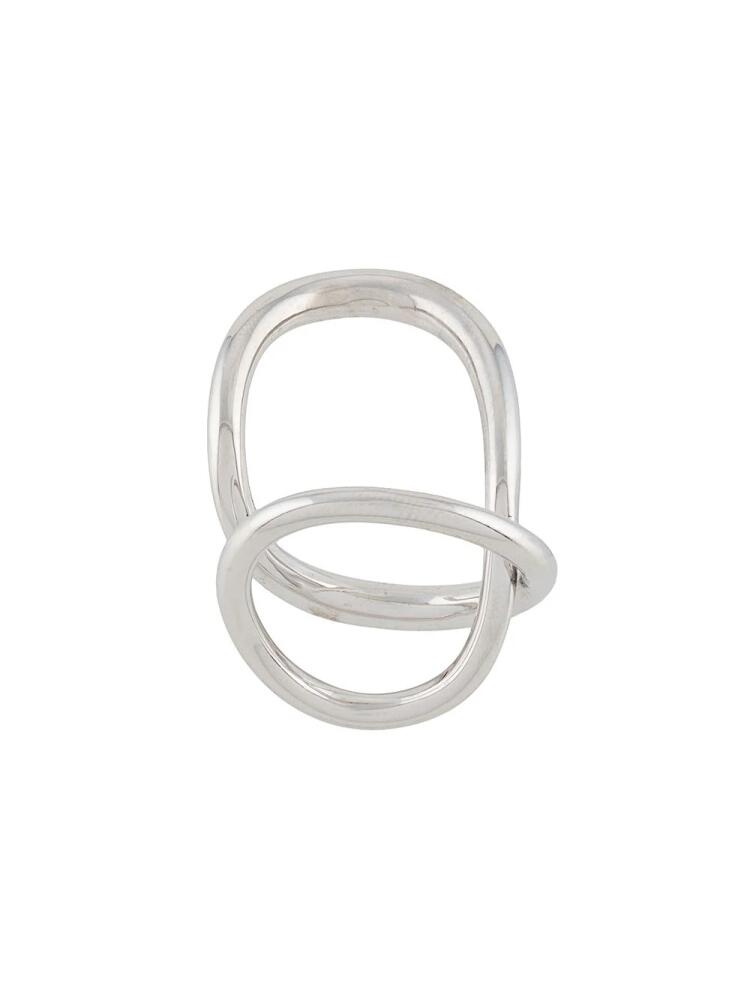 Charlotte Chesnais Ribbon twist ring - Silver Cover