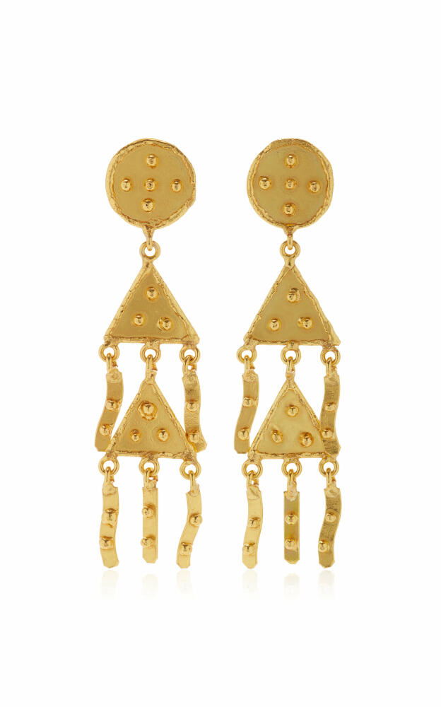 Sylvia Toledano - Vodoo 22K Gold-Plated Earrings - Gold - Gifts For Her Cover