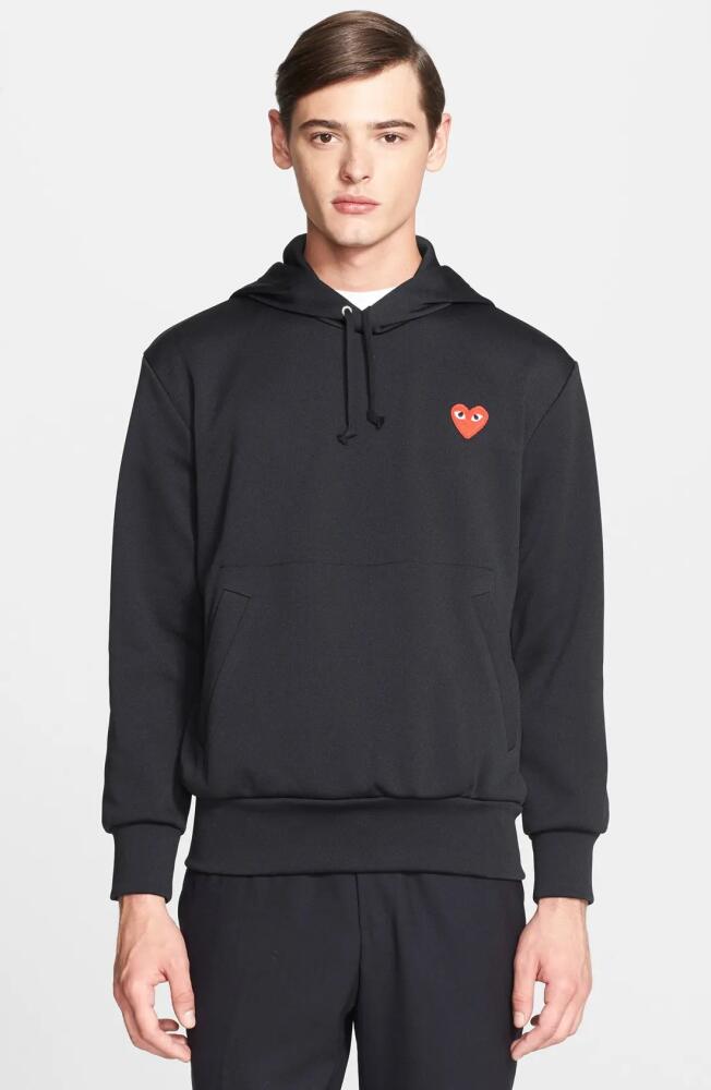 Comme des Garçons PLAY Pullover Hoodie in Black Cover