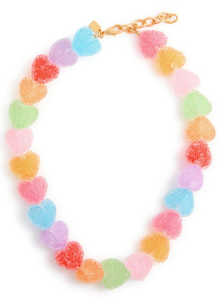 Crystal Haze Jelly Heart 18kt Gold-plated Necklace - Multicoloured 1 Cover