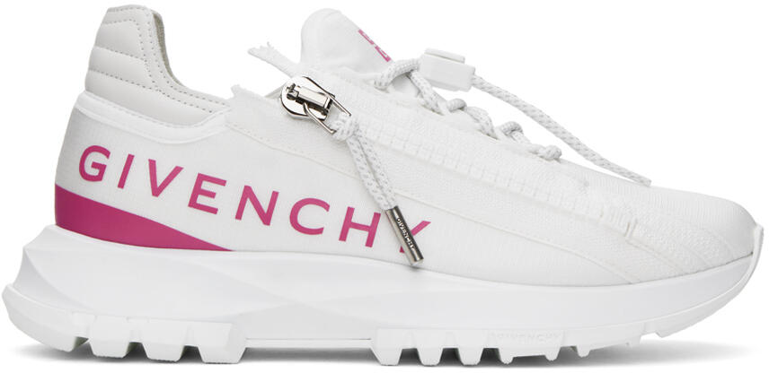 Givenchy White & Pink Spectre Sneakers Cover