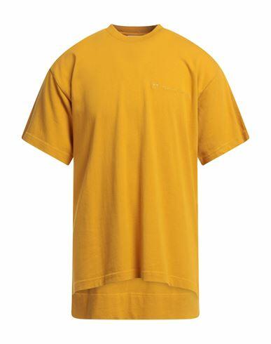 Bel-air Athletics Man T-shirt Ocher Cotton Cover