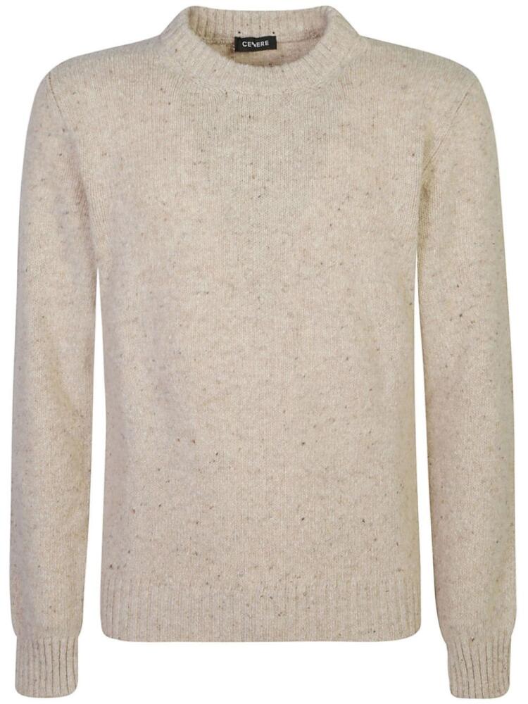 Cenere GB mélange-knit jumper - Neutrals Cover