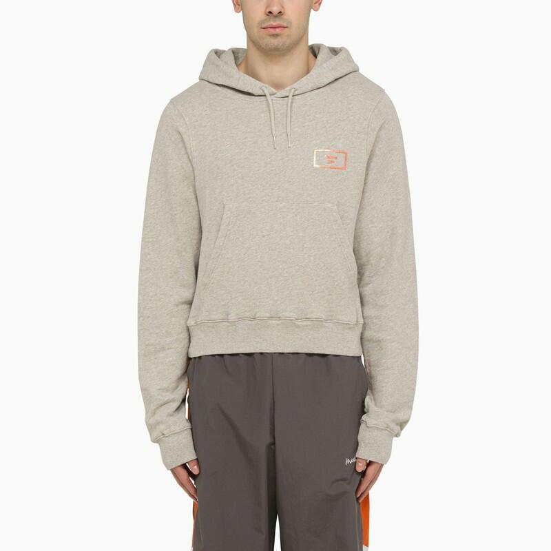 Martine Rose Grey cotton hoodie Cover