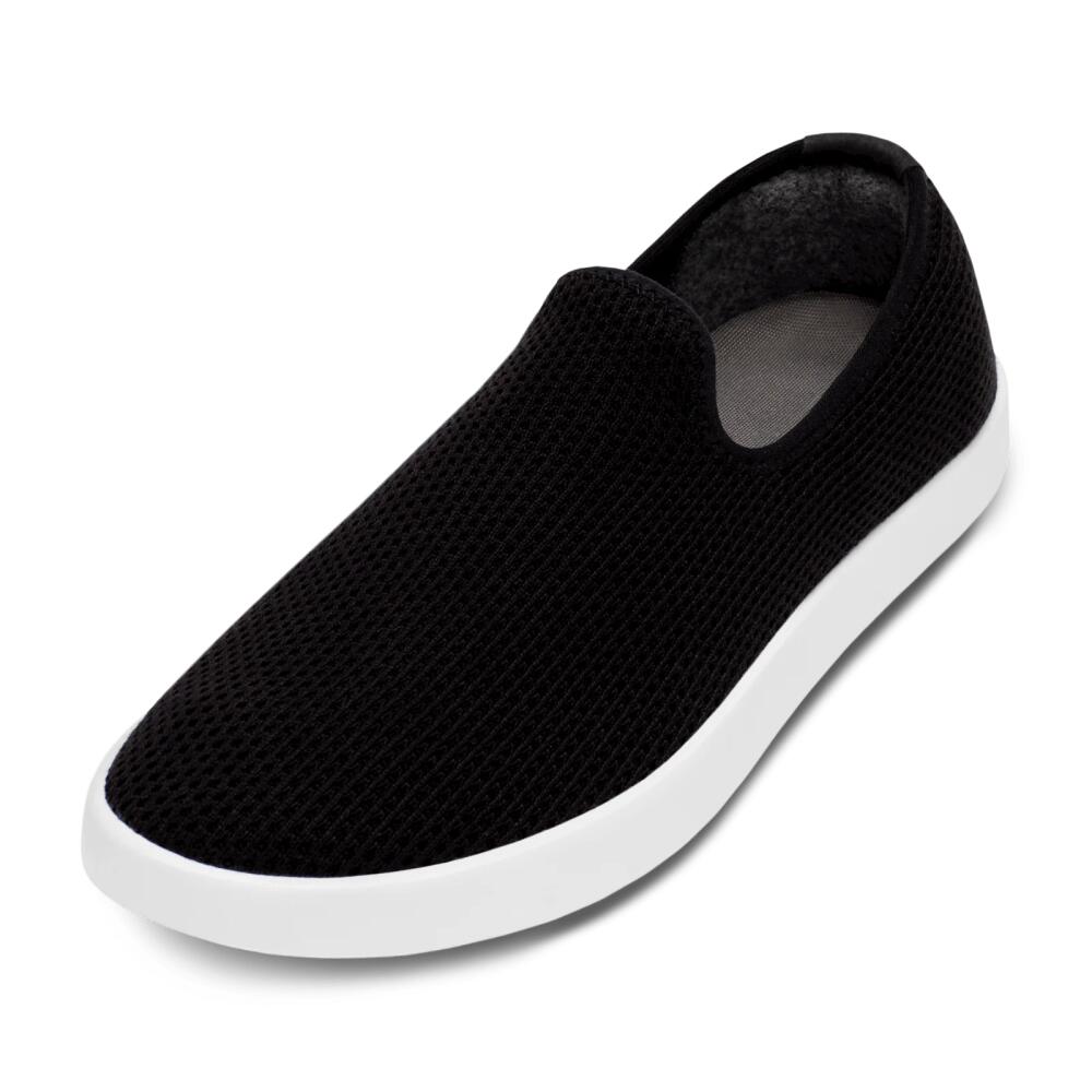 Allbirds Men's Tree Slip On Shoes, Black Cover