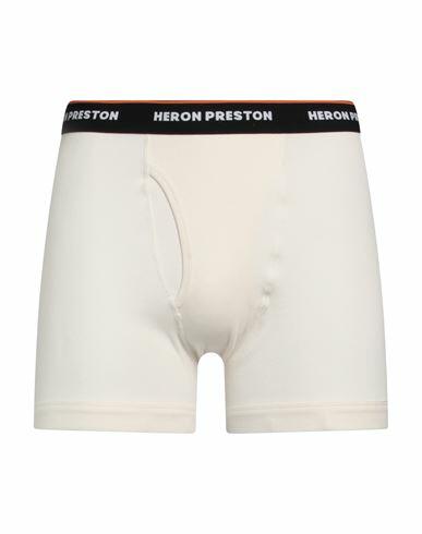 Heron Preston Man Boxer Ivory Cotton, Elastane, Polyamide, Polyester Cover