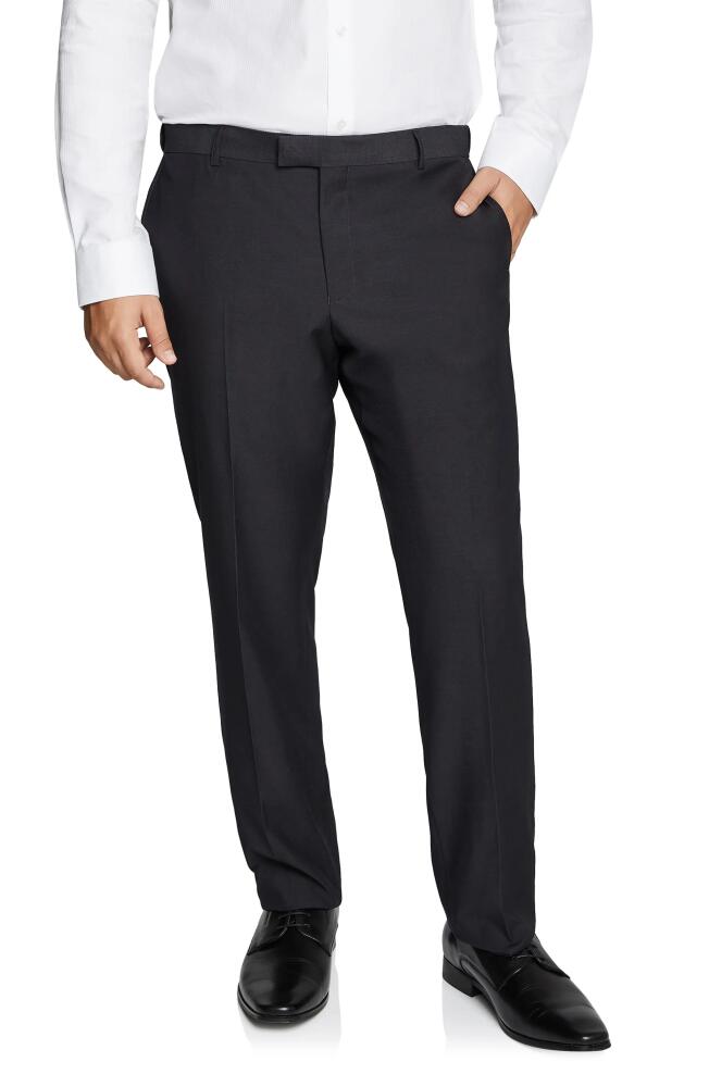 Johnny Bigg Raymond Flat Front Dress Pants in Charcoal Cover