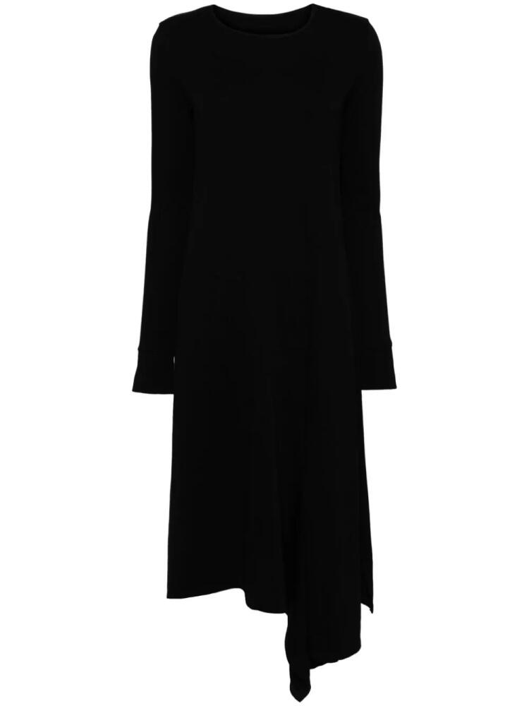 Y's asymmetric jersey dress - Black Cover