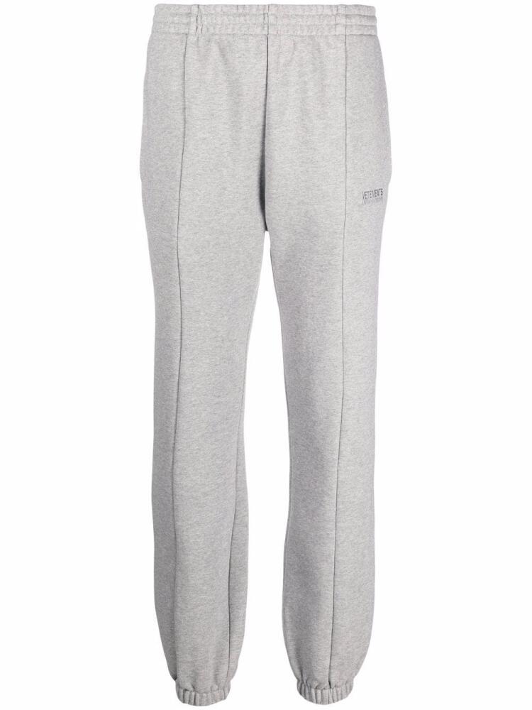 VETEMENTS logo track trousers - Grey Cover