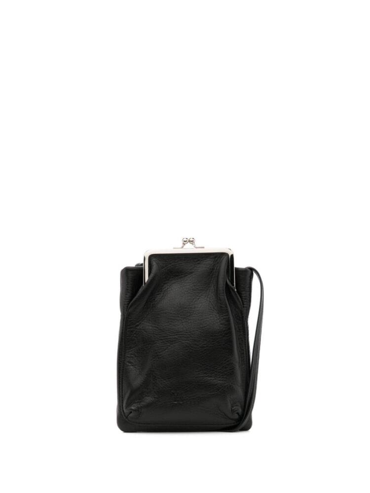 Y's leather crossbody bag - Black Cover