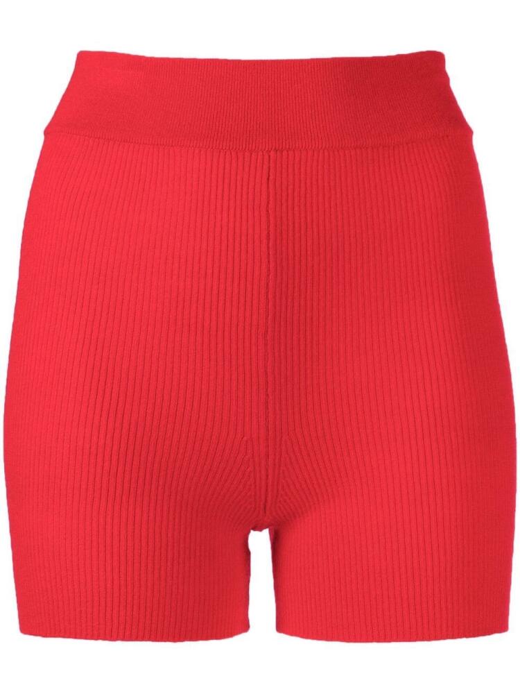 Cashmere In Love Alexa knit cycling shorts - Red Cover