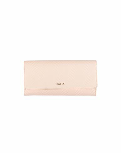 Bally Woman Wallet Light pink Bovine leather Cover