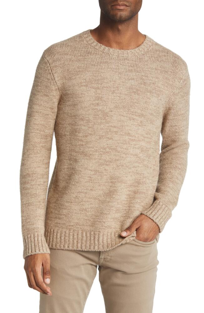 Rails Orrin Heather Crewneck Sweater in Toasted Barley Cover