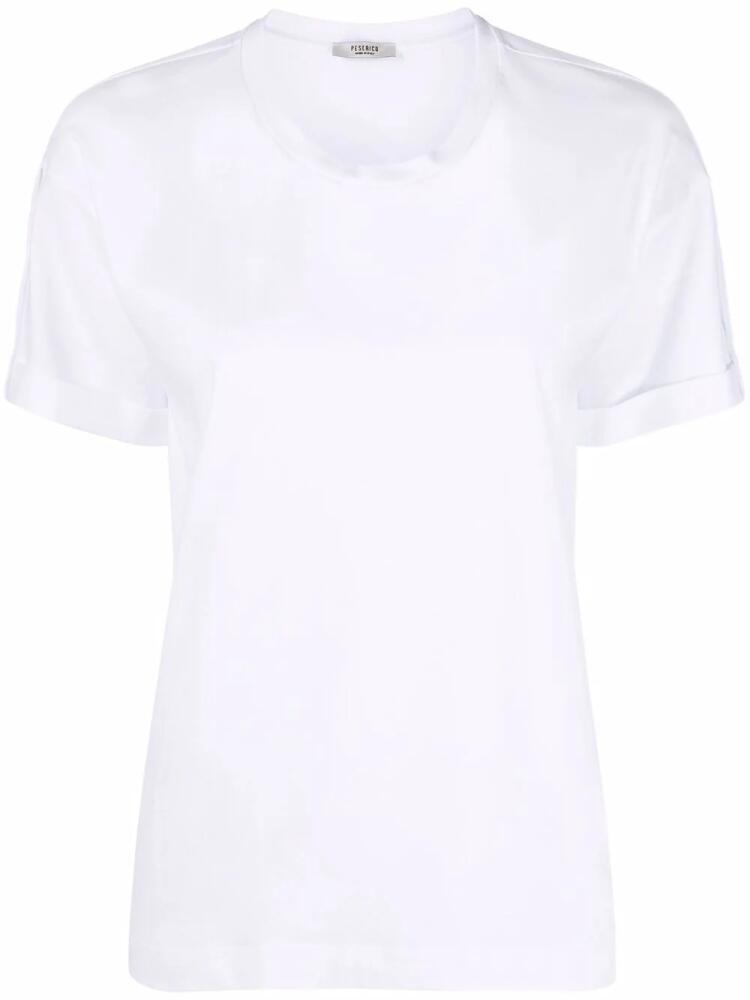 Peserico embellished short-sleeve T-shirt - White Cover