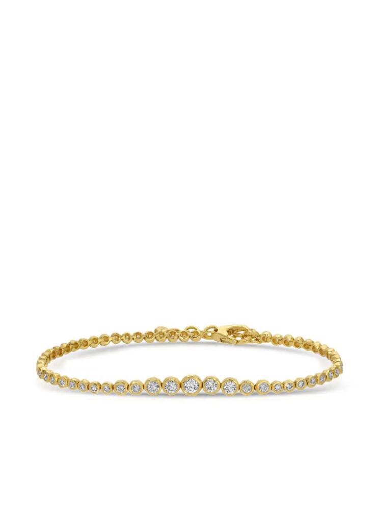 Octavia Elizabeth 18kt yellow gold diamond bracelet Cover