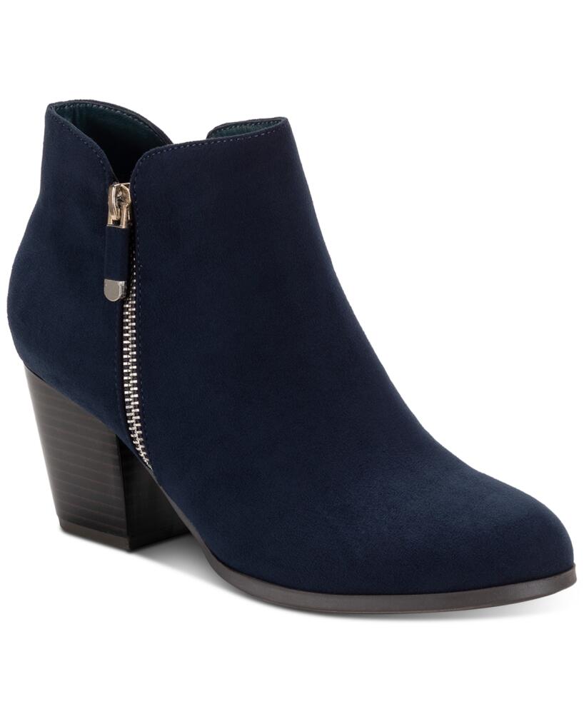 Style & Co Women's Masrinaa Ankle Booties, Created for Macy's - Navy Mc2 Cover