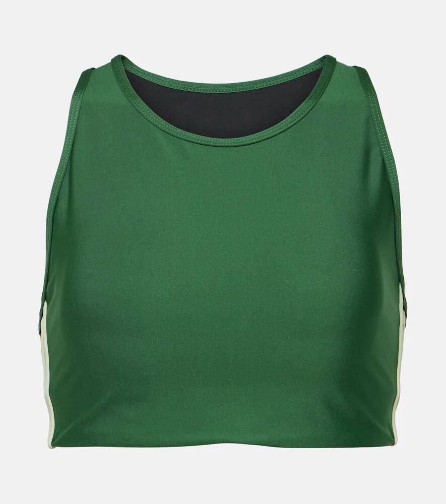 The Upside Oxford Nora cutout sports bra Cover