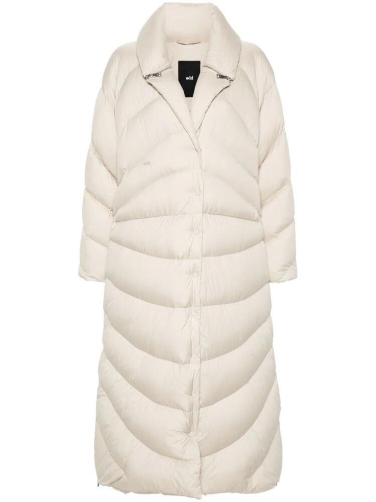 Add quilted puffer coat - Neutrals Cover