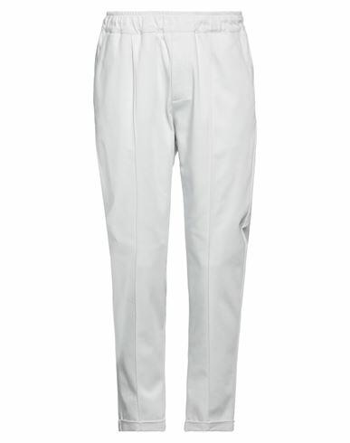 Pmds Premium Mood Denim Superior Man Pants Off white Cotton, Polyester, Polyamide, Elastane Cover