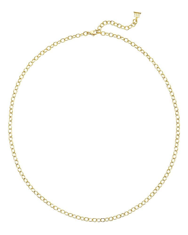 Temple St. Clair 18K Yellow Gold Oval Link Chain Necklace, 24 Cover