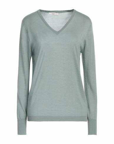 Fedeli Woman Sweater Sage green Cashmere, Silk Cover